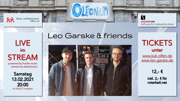 Leo Garske & friends | Livestream | 13.02.2021
